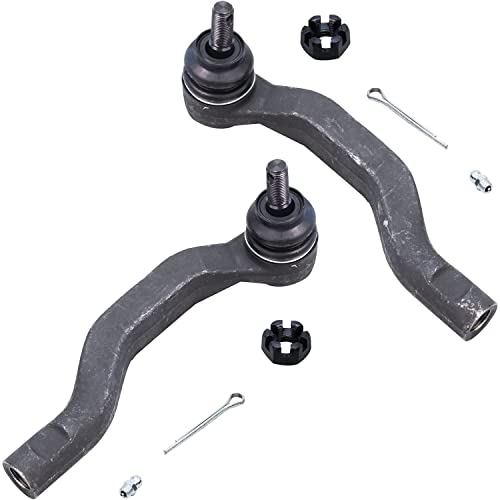 Image of Detroit Axle - 4pc Front End Control Arms Kit for Toyota RAV4 Lexus NX200t NX300 NX300h, 2 Lower Control Arms w /Ball Joints 2 Outer Tie Rod Ends Replacement
