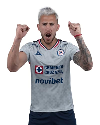 Pirma Cruz Azul 2025-2026 Jersey (US, Alpha, X-Large, Regular, Regular, Away Jersey)