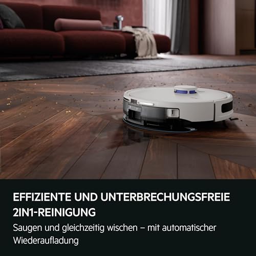 Aspirateur Robot AEG avec Fonction de BalayageWiFiNavigation LiDARStation de vidange AutomatiquePuissance daspiration 4000 P - vue 9