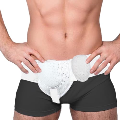 IKOPFLN Ceinture Herniaire Réglable avec Coussinets