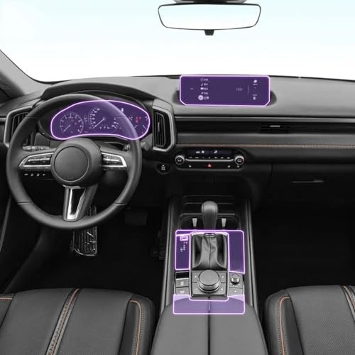 Film de protection transparent en TPU pour console centrale Mazda CX-50 2023-2024 LQUNGE