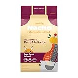 Made by Nacho Dry Cat Kibble 2lb Bag, High Protein and Grain-Friendly Premium Cat Food, Sustainably Caught Salmon and Pumpkin, Infused with Bone Broth for Hydration, Limited Ingredients, Single Bag