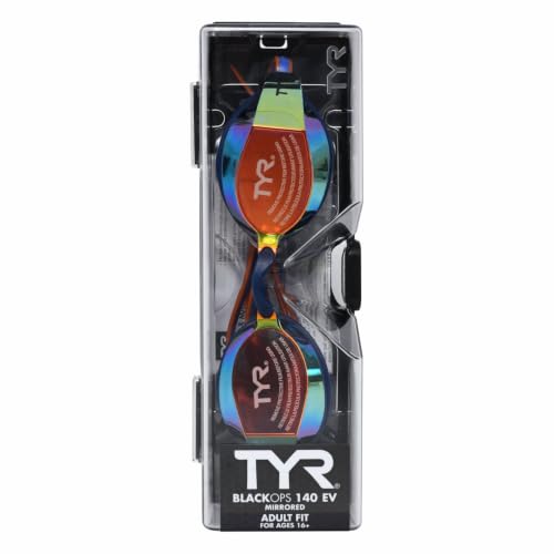 Image of TYR Adult Black Ops 140 EV Goggles - Racing Performance Swim Goggles