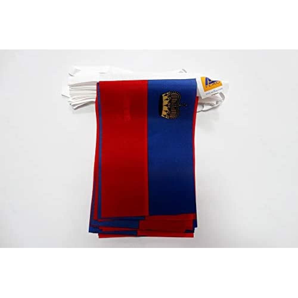 AZ FLAG Guirnalda 6 Metros, 20 Banderas de Ecuador 21x15 cm, Bandera Ecuatoriana 15 x 21 cm - Banderines — view 38