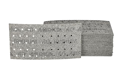 Mirka Iridium Premium-Schleifpapier 93x180mm Klett 45-Loch, Korn 40, 50 Stk/Zum Schleifen von Lack, Spachtel, Grundierung, Holz, Stahl, Mineralwerkstoffe, Kunststoff