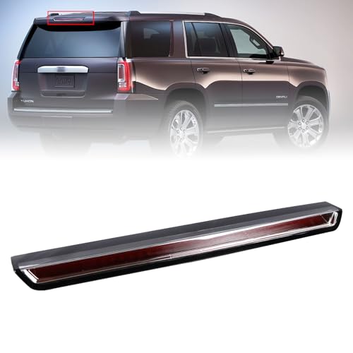 Third Brake Light Assembly Compatible with GMC Yukon/Yukon XL Cadillac Escalade/Escalade ESV 2015 2016 2017 2018 2019 2020 LED Center High Mount Stop Light 22803028 923-117