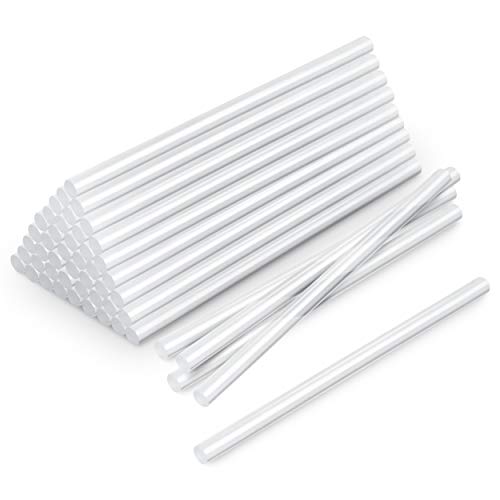 Preisvergleich Produktbild TROTEC Heißklebestifte 50 Stück 7 mm Transparent Heißklebepistole Heißkleber Sticks Klebestifte