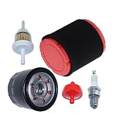 1 Juego de filtro de aire 951-12690 filtro de aceite for MTD 737-05066 547cc OHV Cub Cad XT1-LT42 XT1-LT46 Tractor cortacésped