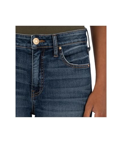 KUT from the Kloth Women's Stella High-Rise Fab Ab Flare W/Raw Hem4