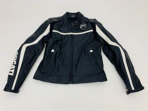 Gilet en cuir pour femme Ducati Twin t46 Lady Jacket 981011646