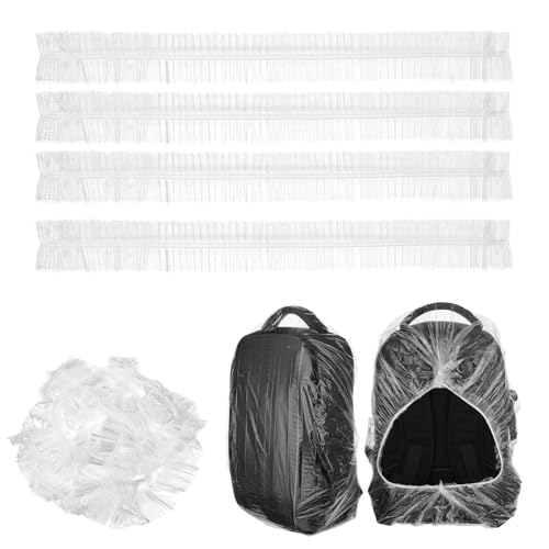 [ChasCoCo] パックレインカバー 防水 10個 20~50L用 使い捨て軽量 の学校バッグレインカバー ランドセルレインカバー アウトドア ハイキング