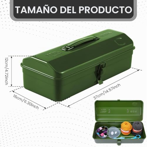 Caja de metal para herramientas 2 Imagen adicional