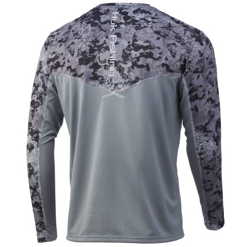 Image of HUK Men's Icon X Long Sleeve Shirt, Performance Fishing Shirt