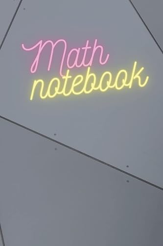 Maths Notebook: Squared A5 Exercise Books for Maths (Mathematics) Science Class Records &amp; Lesson Back to School Notebooks