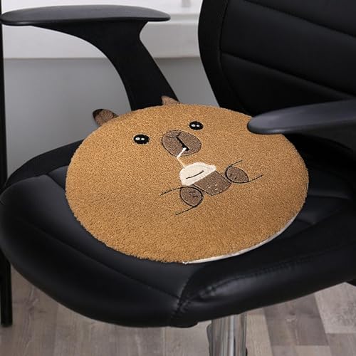 Coussin de siège capybara pour optimiser votre coin bureau à la maison - 5