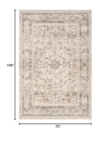 nuLOOM Davi Taupe Area Rug – 6′0″ × 9′0″ – product image 3