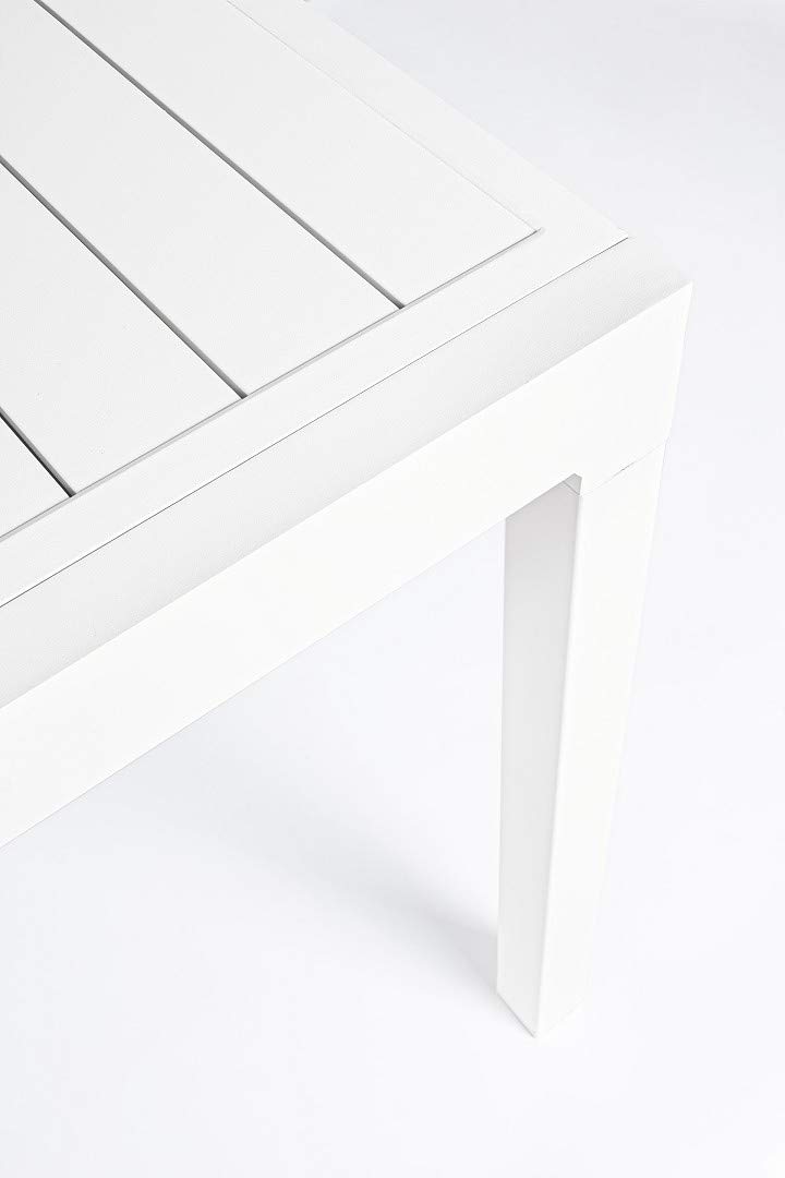 Bizzotto Tavolo Pelagius Bianco Allungabile 83-166x80 cod.0662711