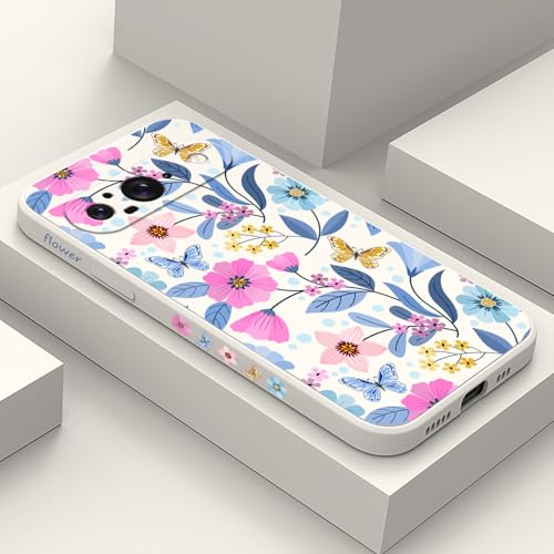 Coque fine pour Pixel 9 en silicone anti-traces fleur de riz