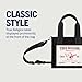 True Religion Tote Bag, Women's Mini Travel Shoulder Bag with Adjustable Strap, Black Denim