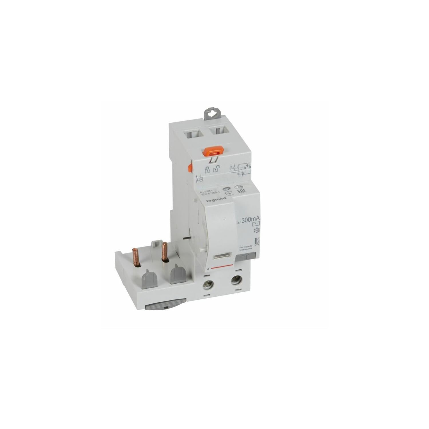 410414 Legrand Bloc Différentiel à Vis Dx³ - 2p 230v- 63a - Type Ac 300ma