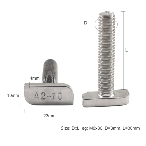 Tornillos de cabeza de martillo M8 para montaje de paneles solares en tejado 6
