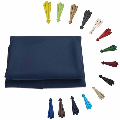 Toile de rechange pour parasol 300 cm imperméable et lavable avec protection UV