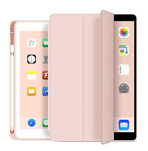 MOCA (Pencil Holder) Smart Flip Folio case Cover for Apple iPad
