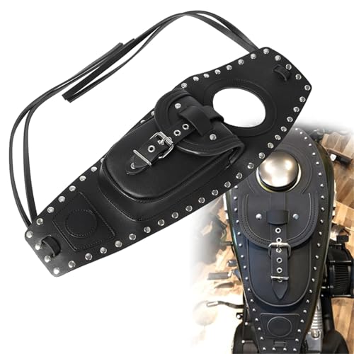 Housse réservoir Harley Sportster 883 cuir PU pour road trip