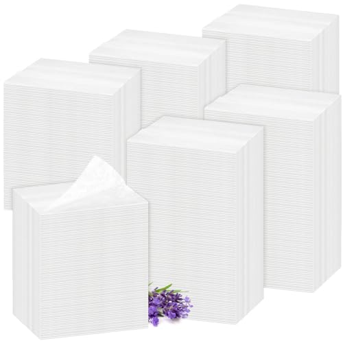 Image of 600 Count Dryer Sheets Bulk Fabric Softener Lavender Scent Dryer Sheets Naturally Softens and Removes Static Cling, Ideal for Large Households, Sensitive Skin