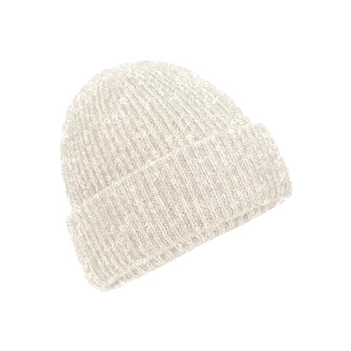 Beechfield - Cosy Ribbed Beanie - Cuffed Design - Almond Marl