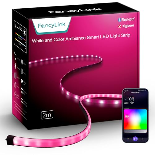Tira LED Inteligente Zigbee3.0 RGBCW 2m Multicolor miniatura 1