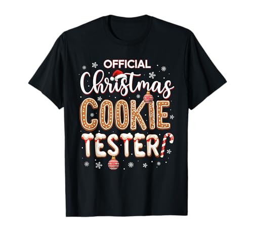 Official Christmas Cookie Tester Taster Baking Crew Toddle T-Shirt