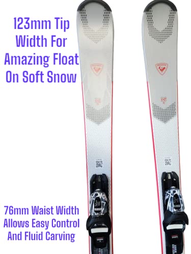 Rossignol Experience 76 Snow Skis With Bindings - Mens/Womens Downhill All Mountain Ski Package Includes Skis, Look Express Bindings, And Switchbak Goggles. (160Cm) #TOP1
