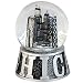 Topline Chicago Snow Globe in Silver/Black 65mm
