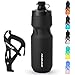 Fahrrad-Flaschenhalter mit 710 ml Flasche &ndash; Robustes, auslaufsicheres Design, Rutschfester Halt & universelle Montage f&uuml;r Mountainbike/Rennrad-Zubeh&ouml;r