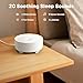 Kipcush White Noise Machine for Sleeping, 20 Soothing Sounds Including White Pink Brown Noise, Fan and Nature, Custom Shortcut Buttons, Dimmable Night Light, 8 Hour Timer, USB Powered