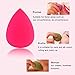 7pcs Makeup Sponge Blender Set in Different Colors, Latex-free Blender Beauty Foundation Blending Sponge, Water drop/Teardrop Makeup Sponges Pack (7, different colors)