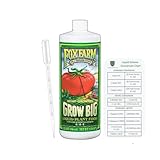 Fox Farm Fertilizer Soil Liquid Nutrient: Grow Big + Platinum Horticulture Chart + 1 Pipette (32 oz)