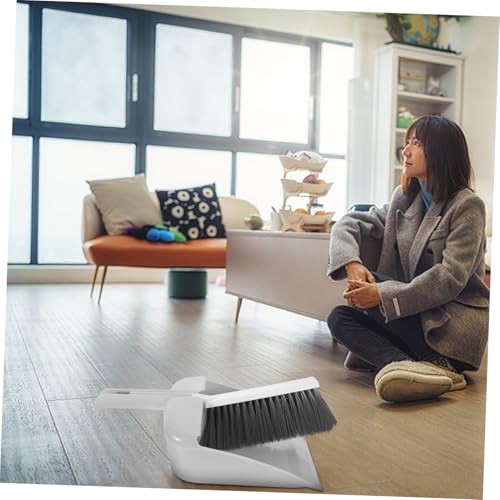 FIXOSHEE Mini Kehrschaufel und Besen Set aus Robustem Kunststoff Tragbar und Leicht für Desktop Auto Fenster und Büro Kratzfrei und Verschleißfest für Präzise Reinigung Kleiner Bereiche – Bild 5