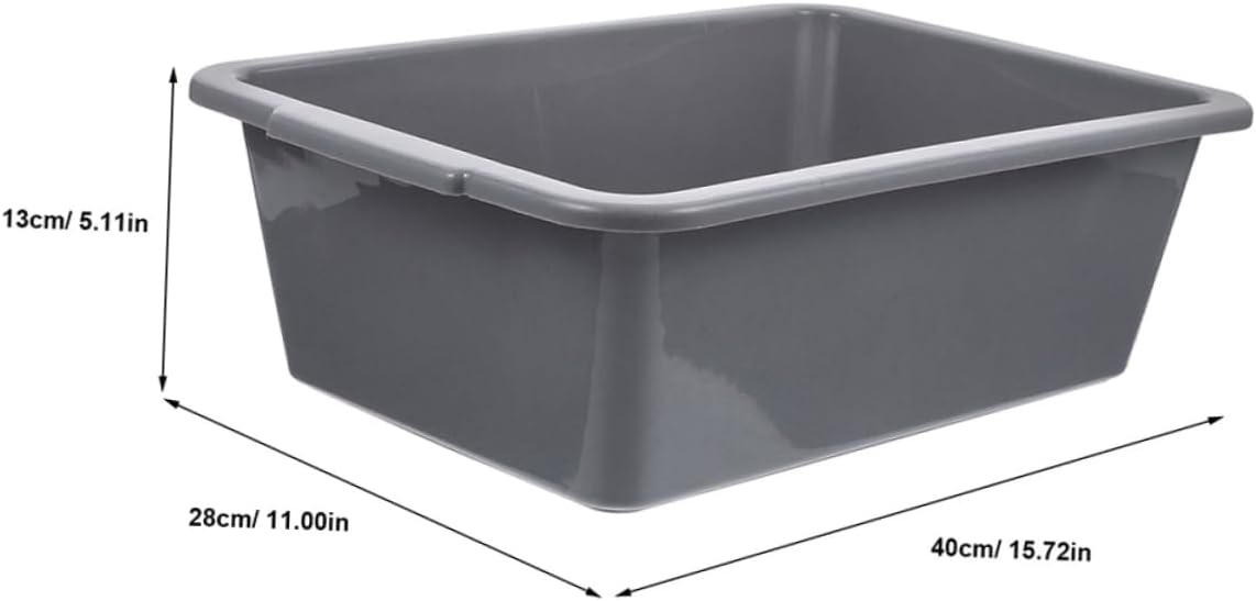 Thickened Basin for Fruit Washing Kitchen Utility Storage Box and Lightweight Kitchen Washing Basket for Restaurants and Home Use