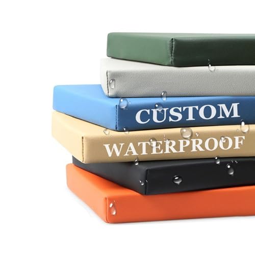GYCF Personalizado Banco Cojines, Impermeable Cojín de Banco para Interiores Exteriores, Antideslizante Cojín de Mueblesn, Muebles de Jardín Columpio Silla de Banco (Personalizado)