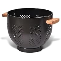 Beifeier Küchensieb 3er-Set - Metall Seiher 16cm 23cm 28cm Creme