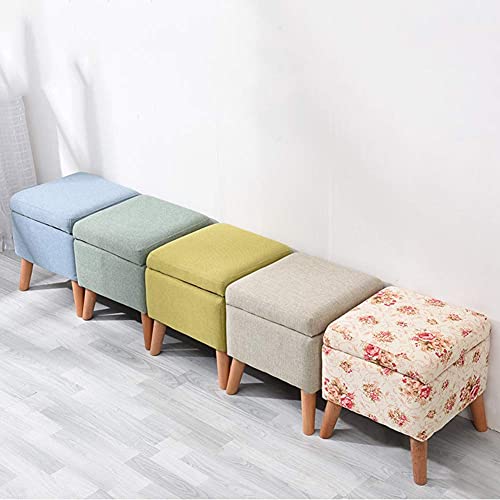 Coffre de rangement pouf compact pour libérer de l'espace - 5