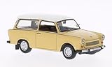 Maßstab : 1:43 Trabant 601 Universal, beige/weiss , 1965, Modellauto, Fertigmodell, WhiteBox 1:43