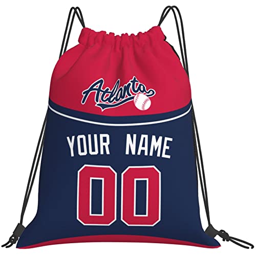 Drawstring Bags Atlanta Personalized Backpack Gifts for Men Women