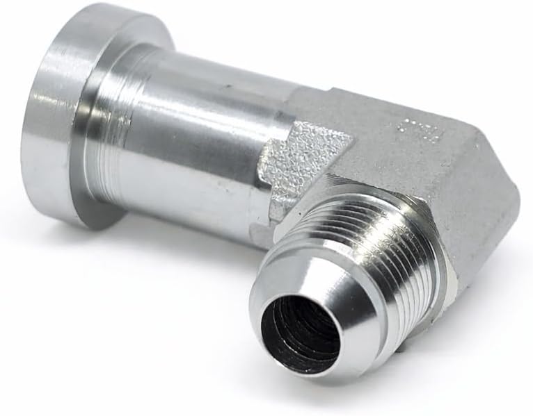 AF 690-16-12 - #16 Male JIC (1-5/16''-12 Threads) X #12 Code 62 Flange (1.625'' Diameter X .345'' Thick) 90 Elbow