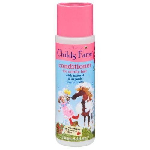Childs Farm Revitalisant Naturel Pour Les Cheveux Rebelles 250ml - FRAISE & MENTHE Conçu Pour Les Enfants Cover