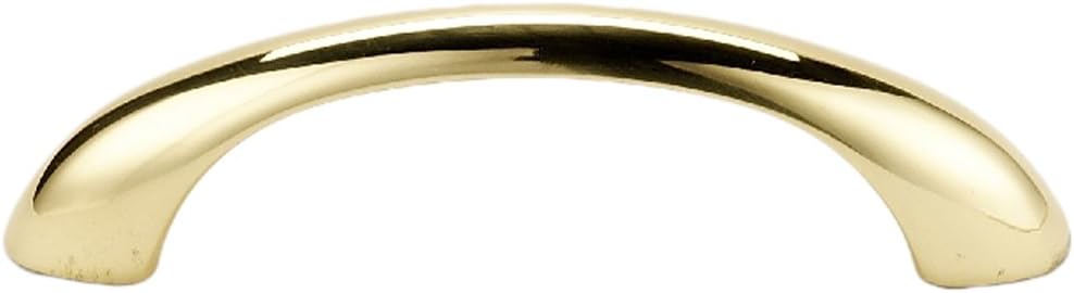 Alno C855-35-PA C855 Series Modern Pulls, Polished Antique