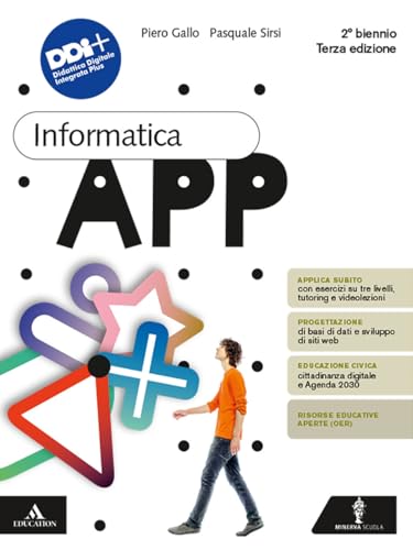 INFORMATICA APP 3A EDIZ. 2° BIENNIO - (9788829864362) + Materiali didattici – Rebillo