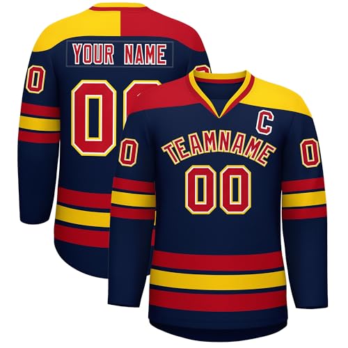 Custom Ice Hockey Training Jerseys Add Team Name Number Logo Stitched Printed for Men Women and Youth